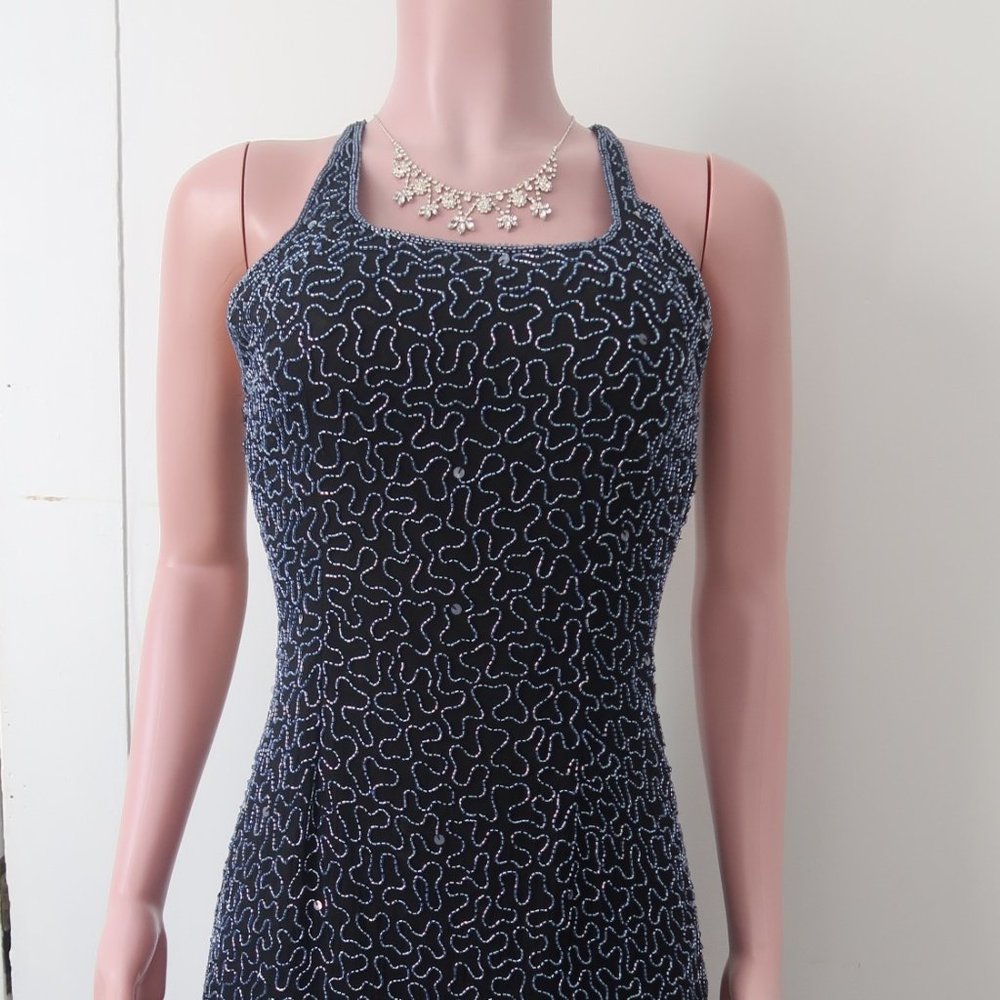 Romy Scala Elegant Blue Dress